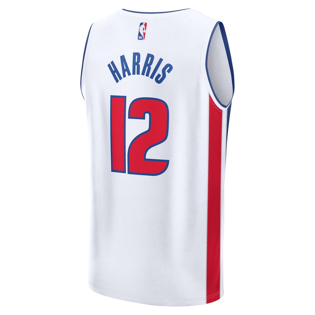 Tobias Harris Detroit Pistons Fanatics Fast Break Replica Player Jersey - Association Edition - White