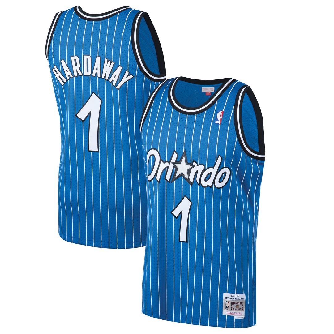 Penny Hardaway Orlando Magic Mitchell & Ness Hardwood Classics Swingman Jersey - Black