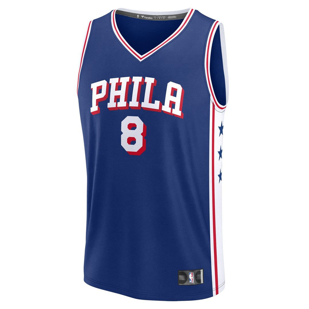 Paul George Philadelphia 76ers Fanatics Fast Break Replica Player Jersey - Icon Edition - Royal
