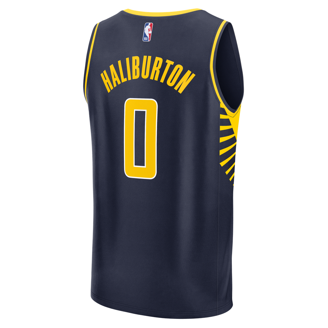 Tyrese Haliburton Indiana Pacers Fanatics Youth Fast Break Replica Player Jersey - Navy