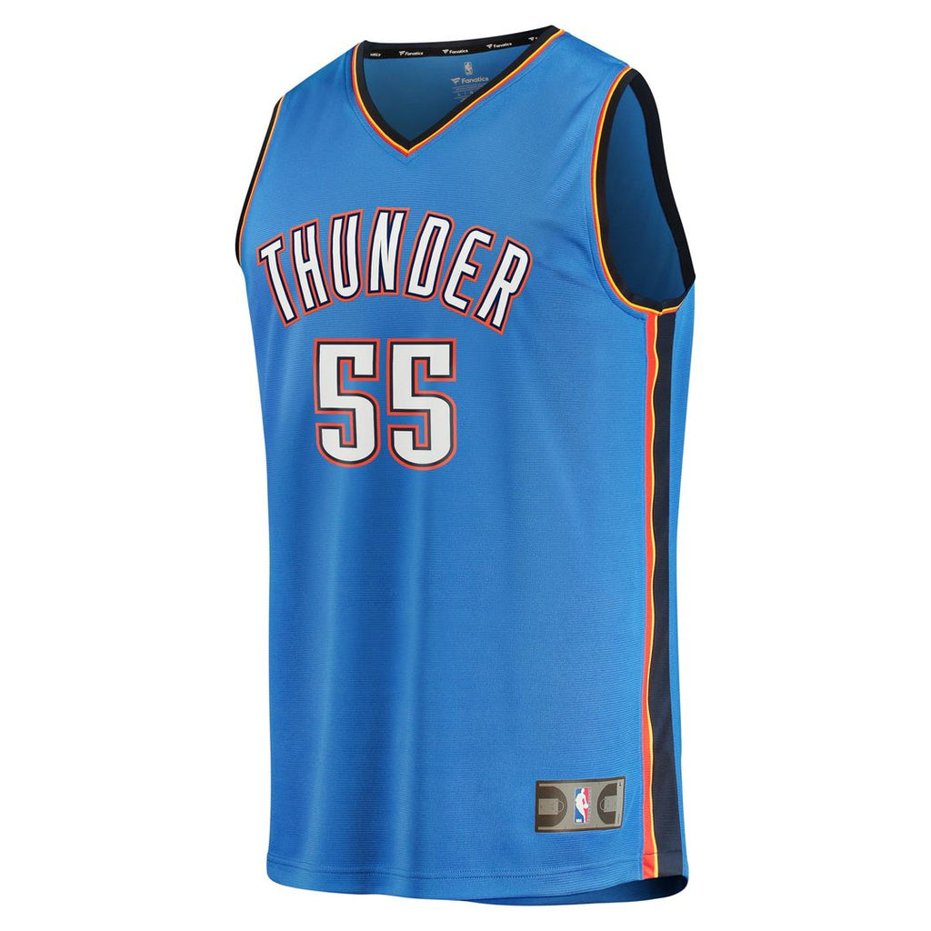 Isaiah Hartenstein Oklahoma City Thunder Fanatics Youth Fast Break Replica Player Jersey - Icon Edition - Blue