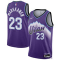 Lauri Markkanen Utah Jazz Nike Unisex Swingman Jersey - Icon Edition - Purple