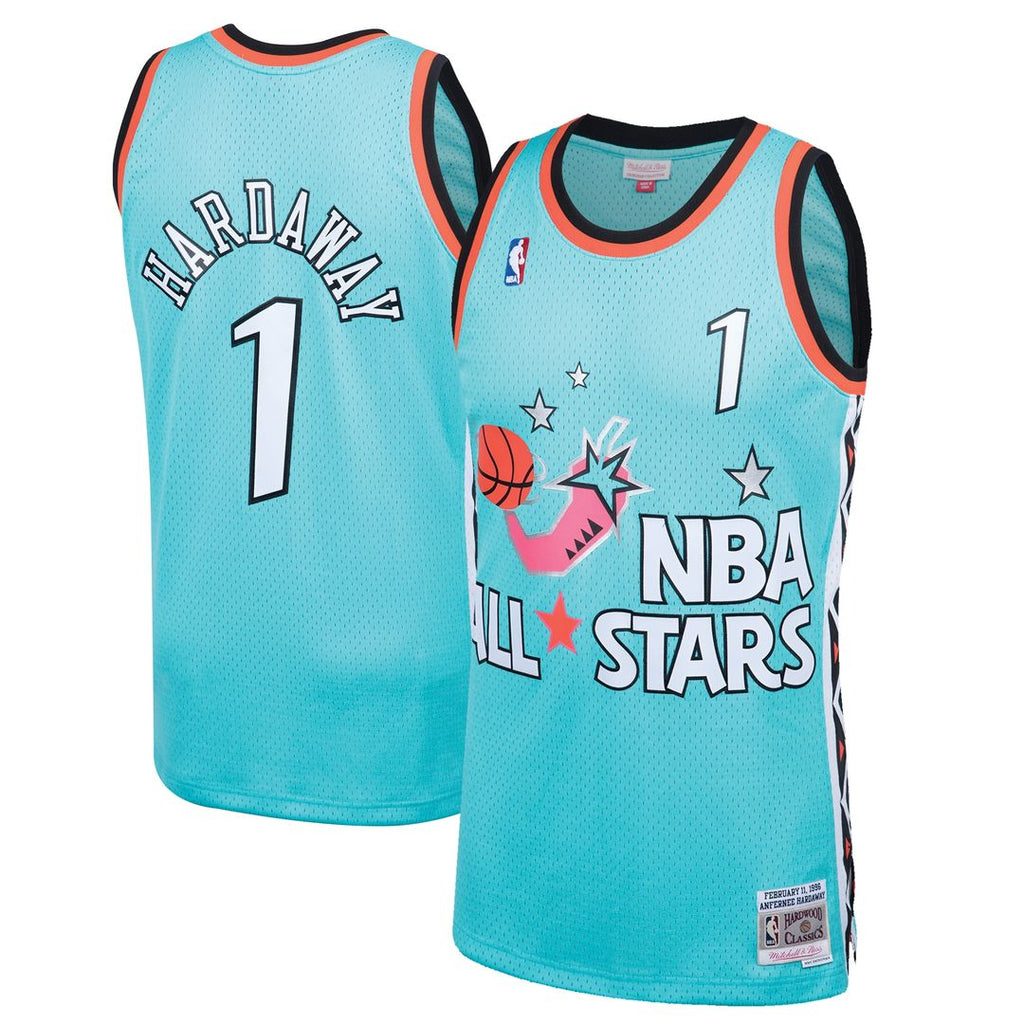 Penny Hardaway 1996 NBA All-Star Game Mitchell & Ness Hardwood Classics Swingman Jersey - Teal