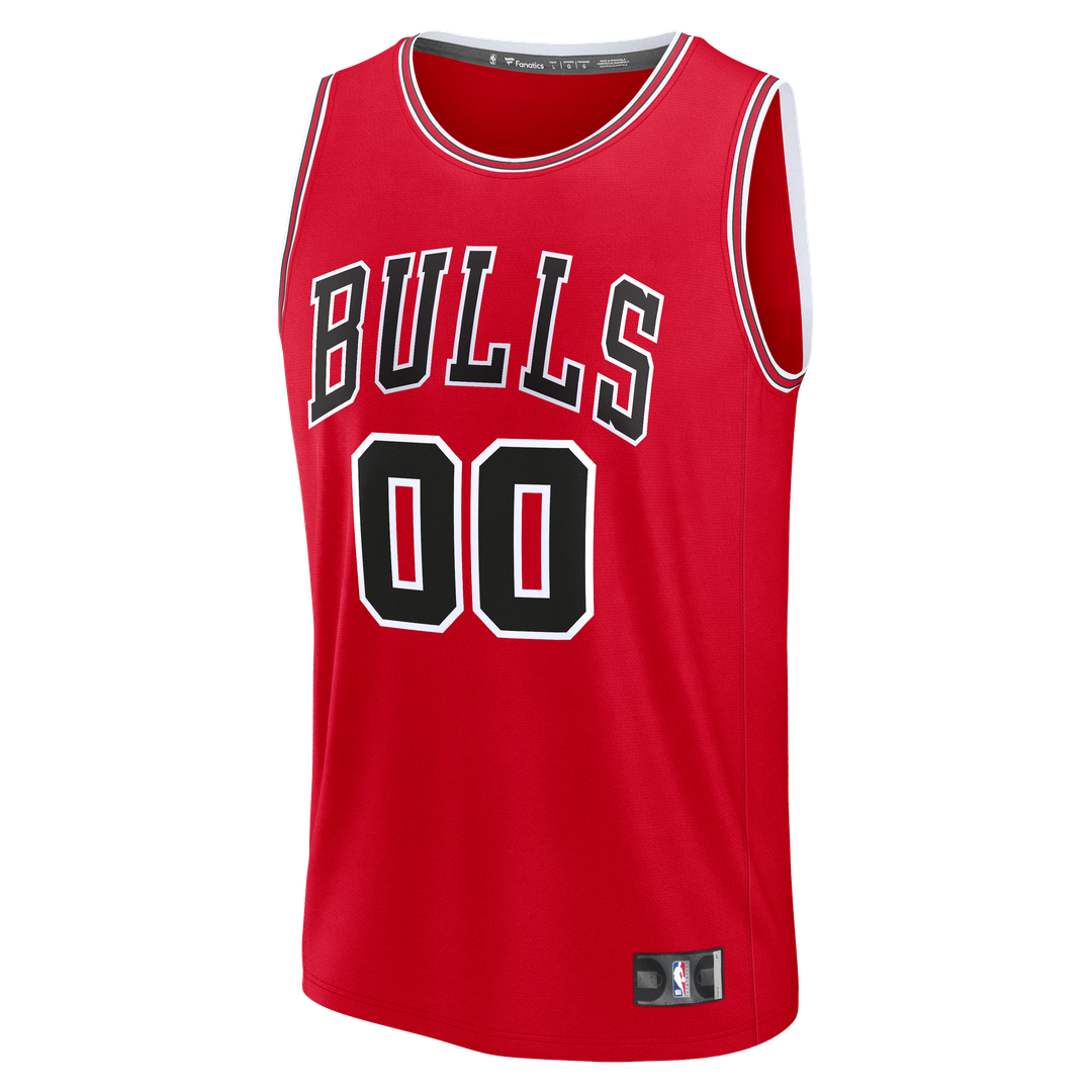 Chicago Bulls Fanatics Fast Break Custom Jersey - Icon Edition - Black