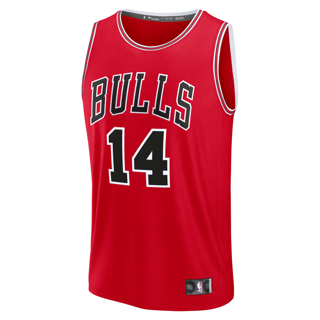 Matas Buzelis Chicago Bulls Fanatics Fast Break Replica Player Jersey - Icon Edition - Red