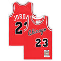 Michael Jordan Chicago Bulls Mitchell & Ness Preschool Hardwood Classics 1984/85 Authentic Swingman Jersey - Red