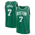 Jaylen Brown Boston Celtics Fanatics Youth Fast Break Replica Player Jersey - Icon Edition - Kelly Green