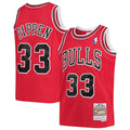 Scottie Pippen Chicago Bulls Mitchell & Ness Youth 1997-98 Hardwood Classics Swingman Jersey - Red