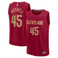 Donovan Mitchell Cleveland Cavaliers Fanatics Fast Break Replica Player Jersey - Icon Edition - Wine
