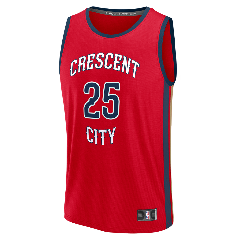 Trey Murphy III New Orleans Pelicans Fanatics Fast Break Replica Player Jersey - Statement Edition - Red