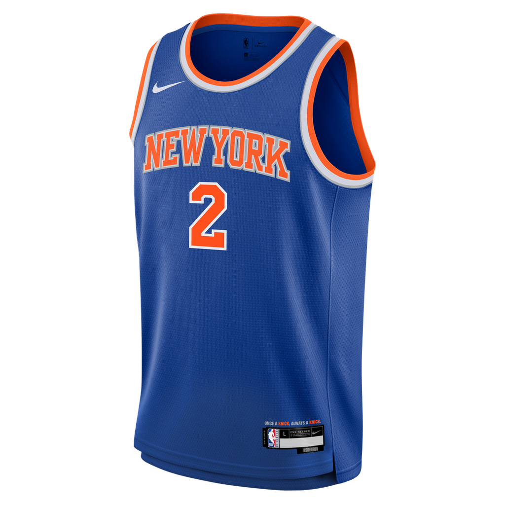 Miles McBride New York Knicks Nike Youth Swingman Jersey - Icon Edition - Blue