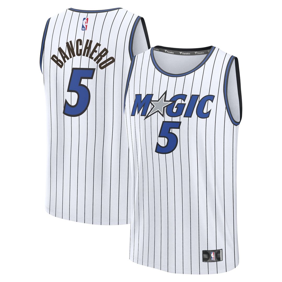 Paolo Banchero Orlando Magic Fanatics Fast Break Replica Player Jersey - Association Edition - White