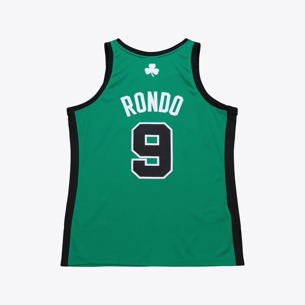 Rajon Rondo Boston Celtics Mitchell & Ness 2007-08 Hardwood Classics Authentic Jersey - Kelly Green
