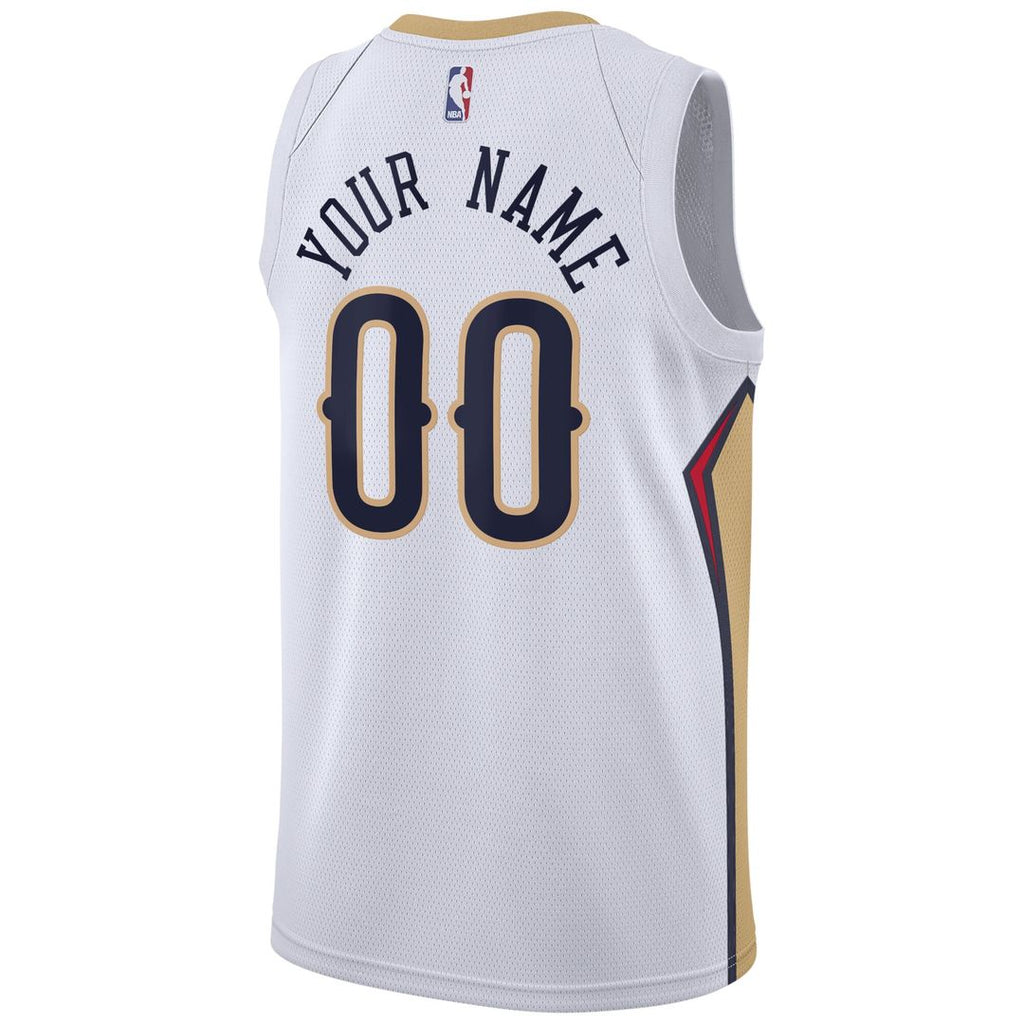 New Orleans Pelicans Nike Unisex 2022/23 Swingman Custom Jersey Navy - Icon Edition