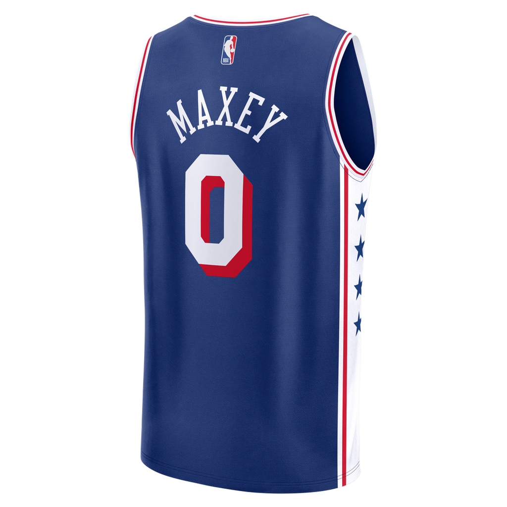 Tyrese Maxey Philadelphia 76ers Fanatics Youth Fast Break Replica Player Jersey - Icon Edition - Royal
