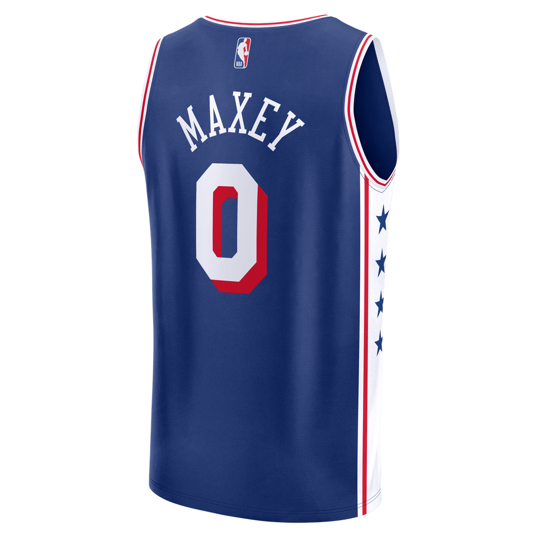 Tyrese Maxey Philadelphia 76ers Fanatics Youth Fast Break Replica Player Jersey - Icon Edition - Royal