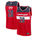 Alex Sarr Washington Wizards Fanatics Fast Break Replica Jersey - Icon Edition - Red