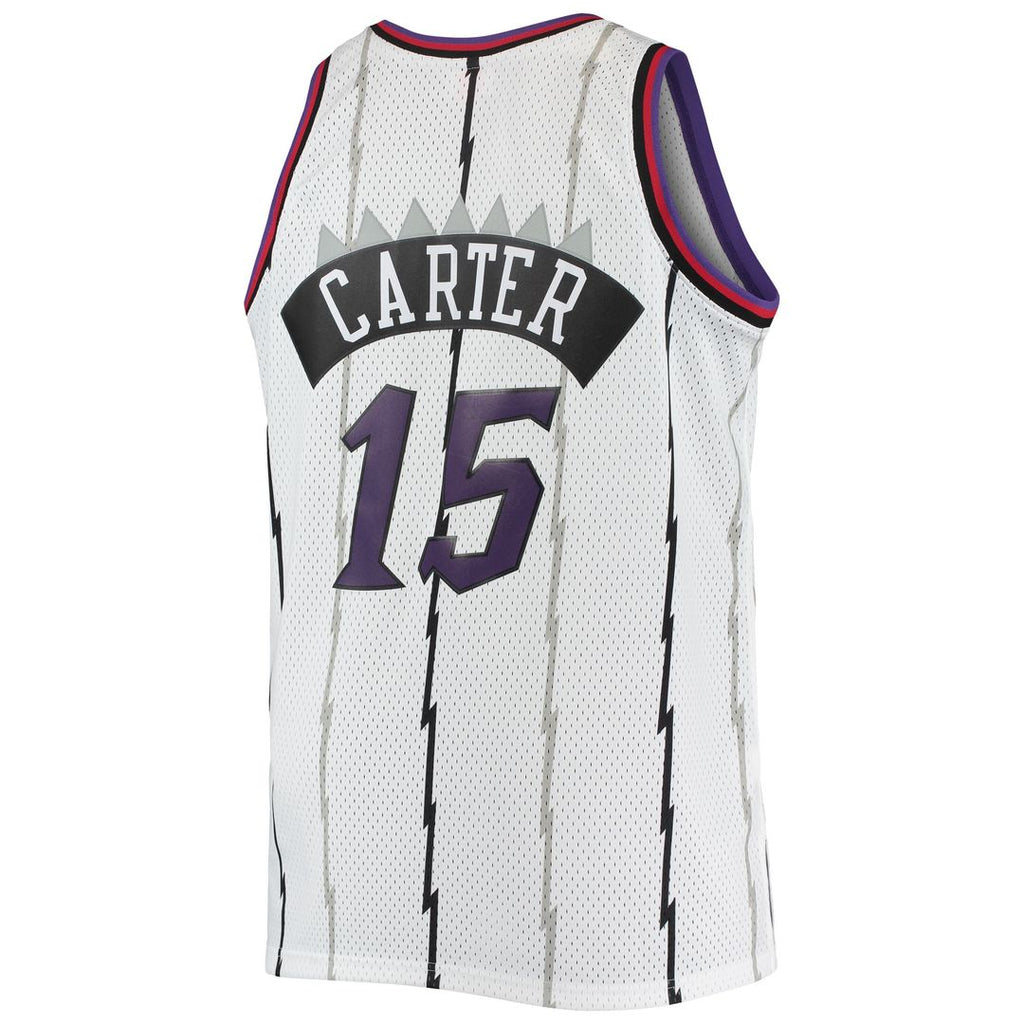 Vince Carter Toronto Raptors Mitchell & Ness 1998/99 Big & Tall Hardwood Classics Swingman Jersey - Purple