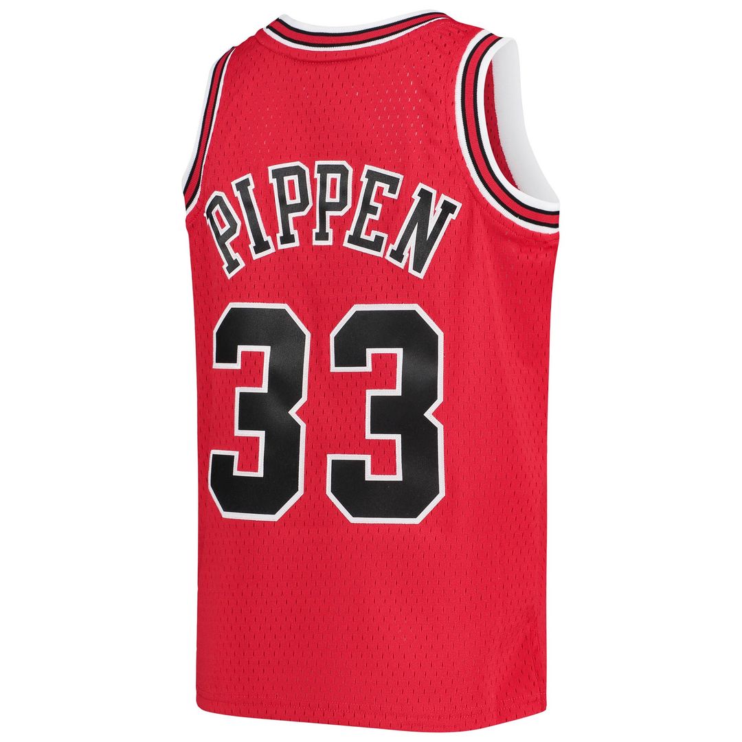 Scottie Pippen Chicago Bulls Mitchell & Ness Youth 1997-98 Hardwood Classics Swingman Jersey - Red