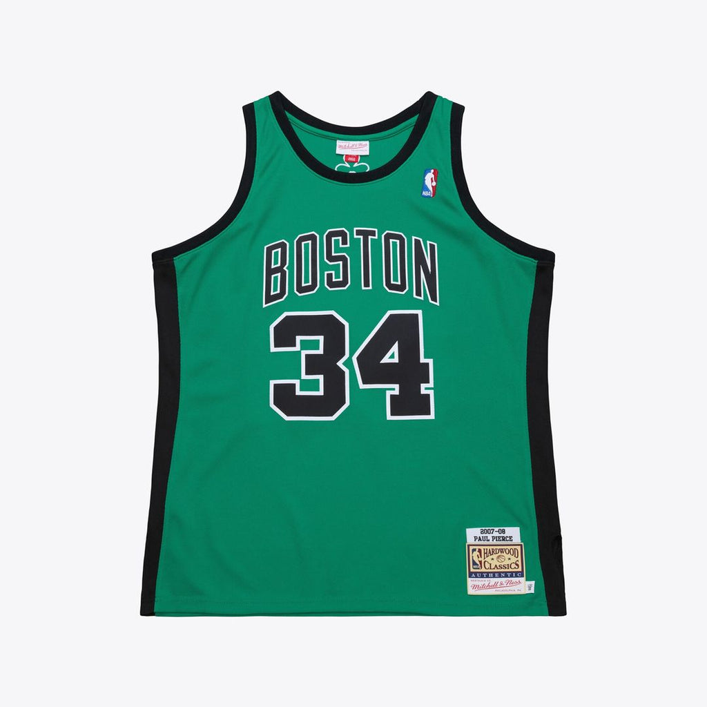 Paul Pierce Boston Celtics Mitchell & Ness 2007-08 Hardwood Classics Authentic Jersey - Kelly Green