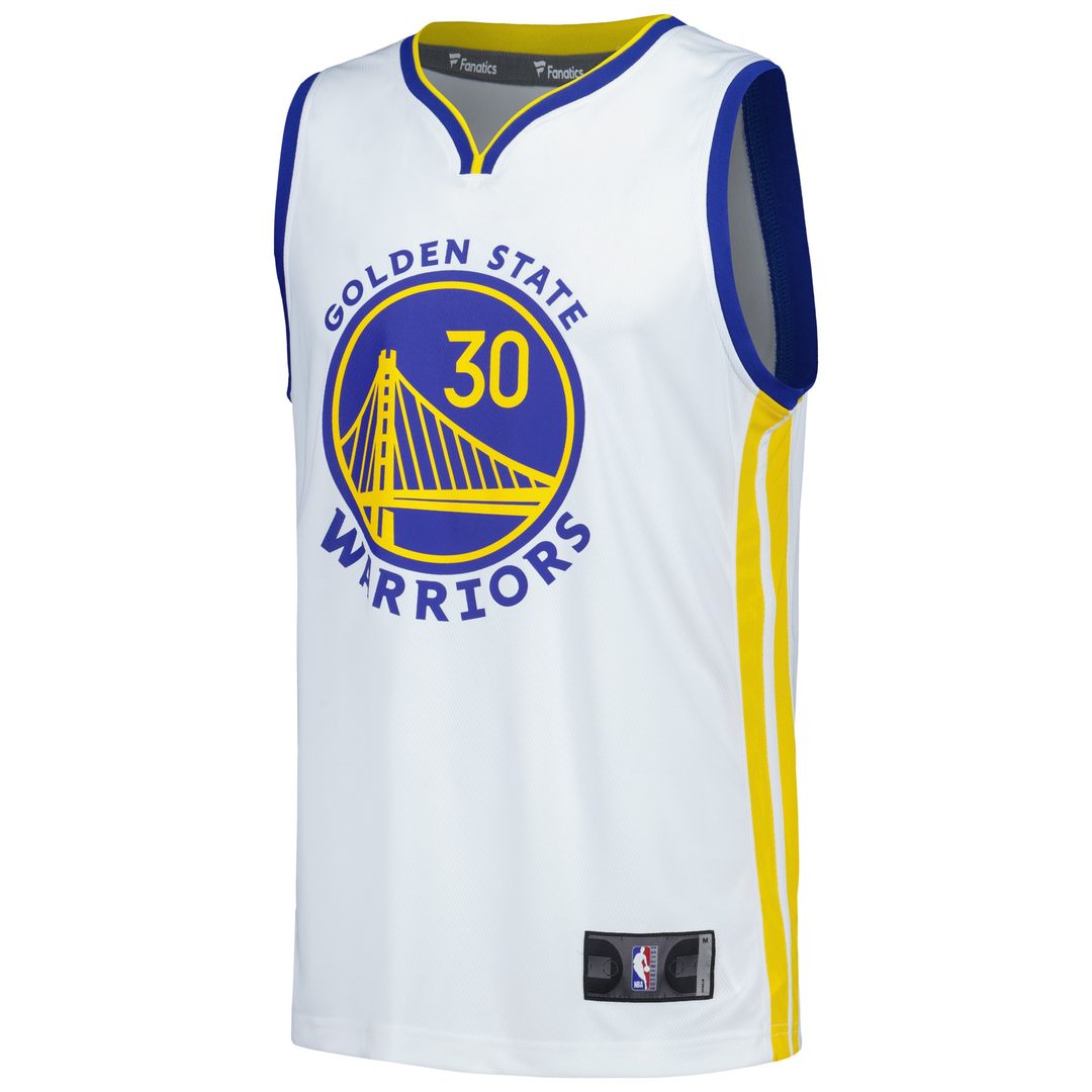 Stephen Curry Golden State Warriors Fanatics Fast Break Replica Player Jersey - Association Edition - White