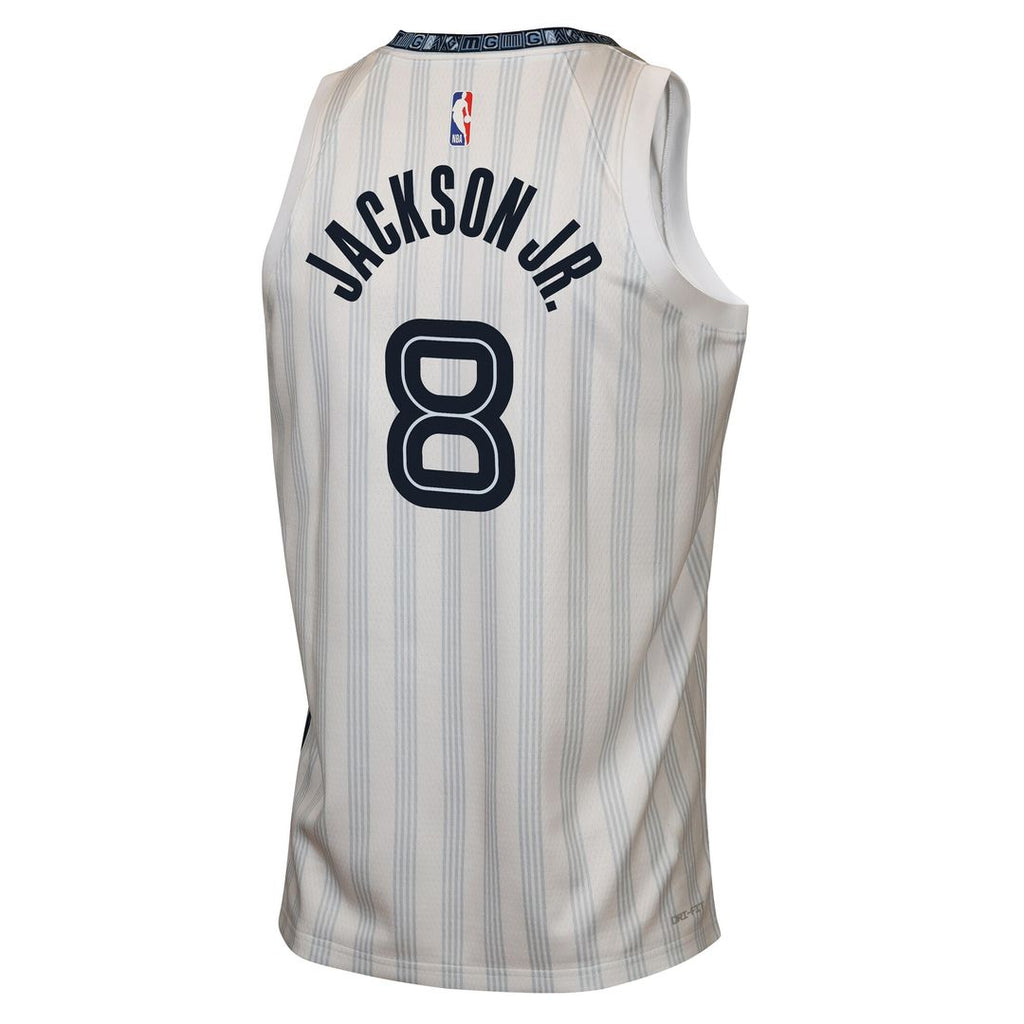 Jaren Jackson Jr. Memphis Grizzlies Nike Youth 2025/26 City Edition Swingman Jersey - White
