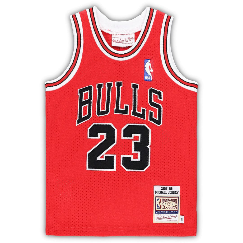 Michael Jordan Chicago Bulls Mitchell & Ness Toddler 1997/98 Hardwood Classics Authentic Jersey - White