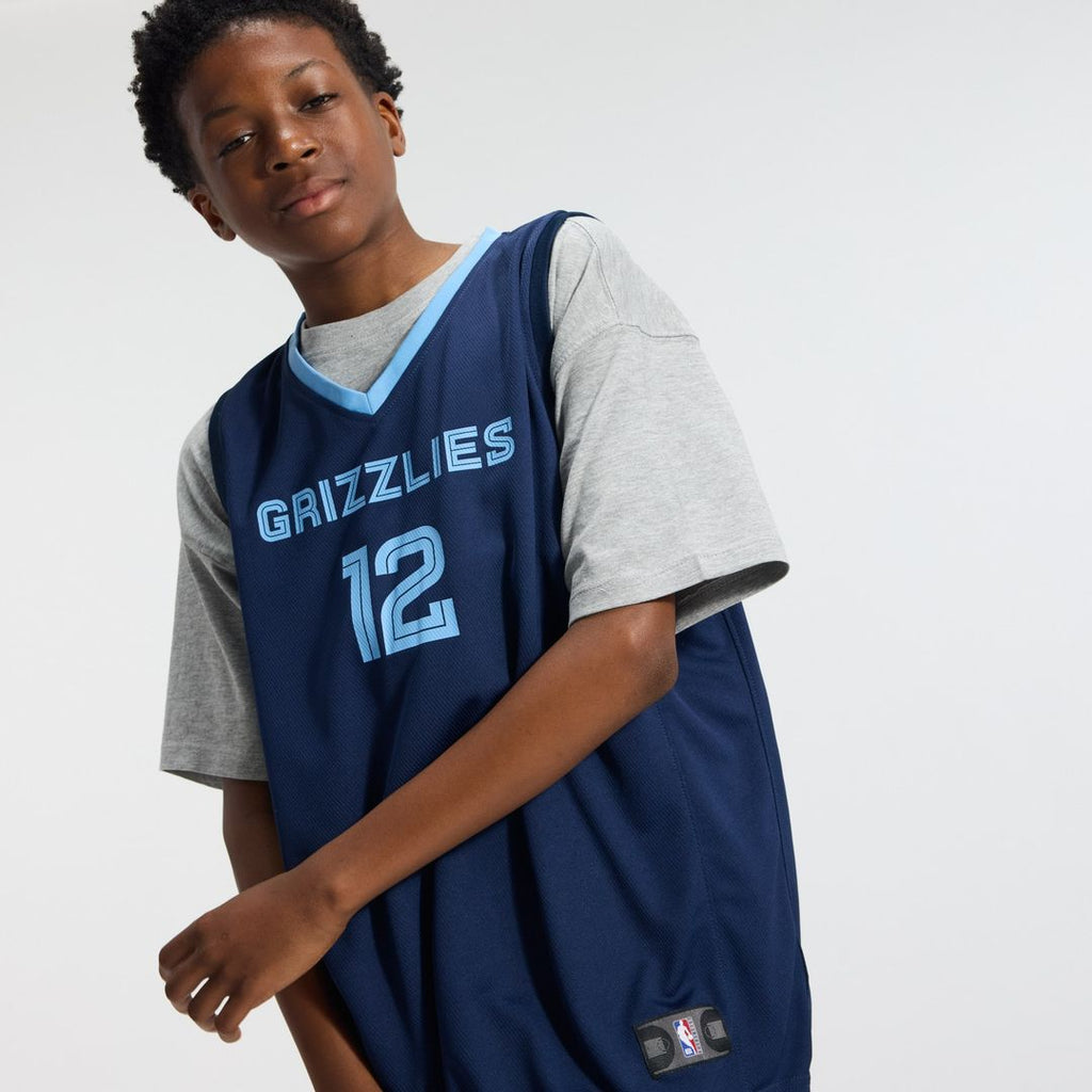 Ja Morant Memphis Grizzlies Fanatics Youth Fast Break Replica Player Jersey - Icon Edition - Navy