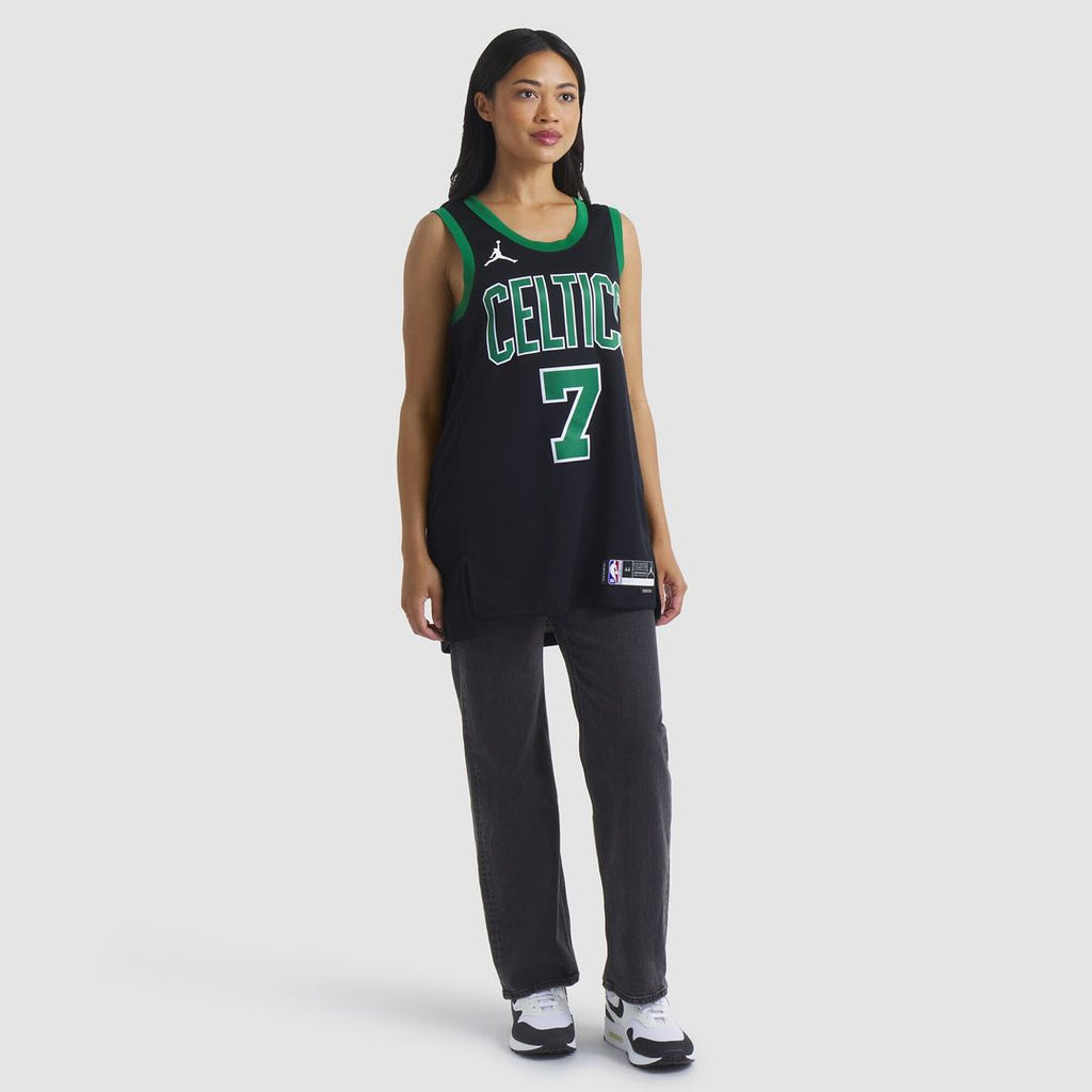 Jaylen Brown Boston Celtics Jordan Brand Unisex Swingman Jersey - Statement Edition - Black