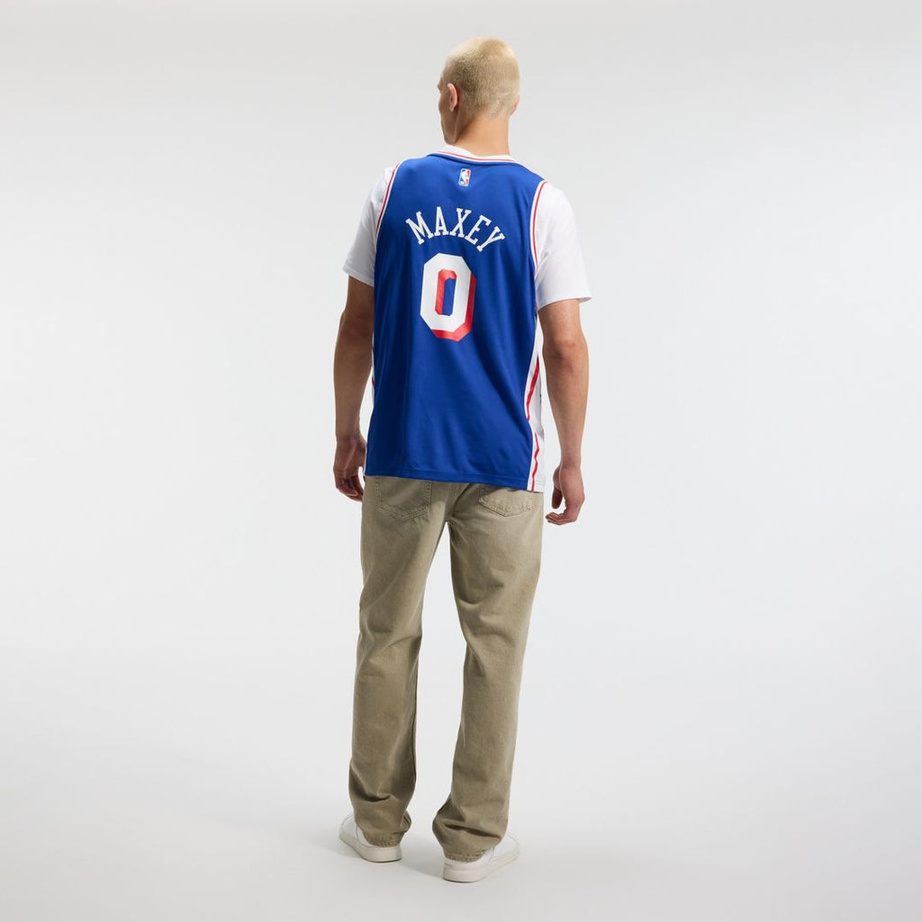 Tyrese Maxey Philadelphia 76ers Fanatics Fast Break Replica Player Jersey - Icon Edition - Royal