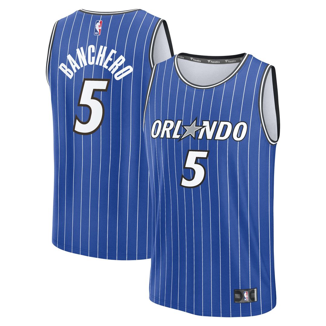 Paolo Banchero Orlando Magic Fanatics Fast Break Replica Player Jersey - Icon Edition - Blue