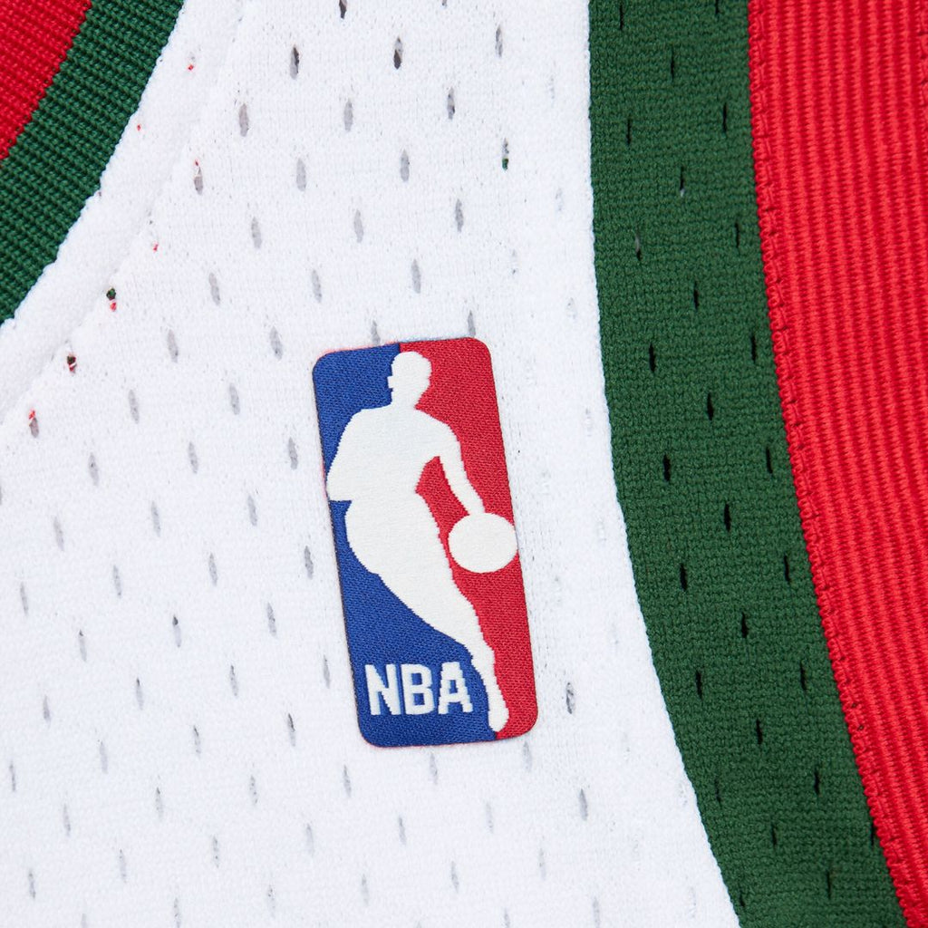 Giannis Antetokounmpo Milwaukee Bucks Mitchell & Ness 2014/15 Hardwood Classics Swingman Jersey - Red