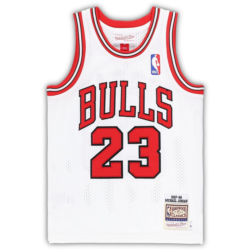 Michael Jordan Chicago Bulls Mitchell & Ness Preschool 1997/98 Hardwood Classics Authentic Jersey - White