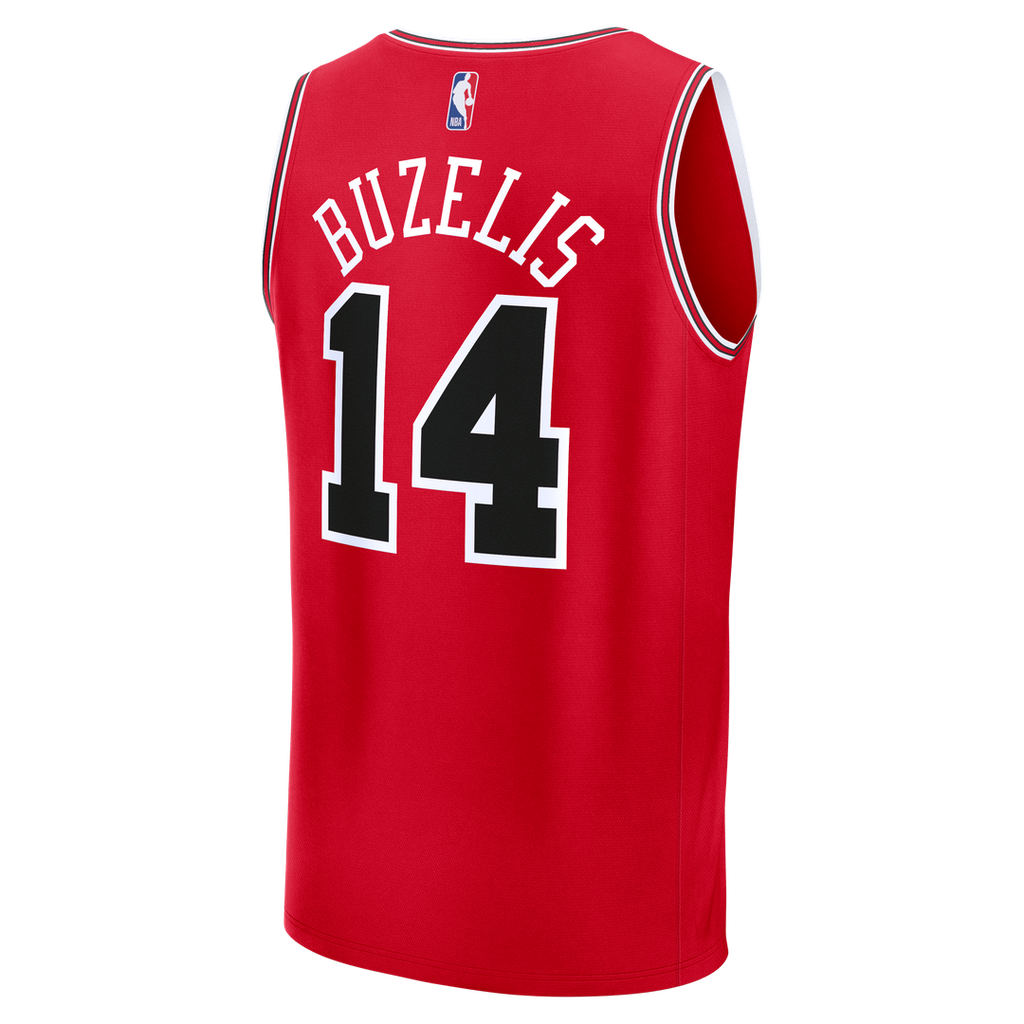 Matas Buzelis Chicago Bulls Fanatics Fast Break Replica Player Jersey - Icon Edition - Red