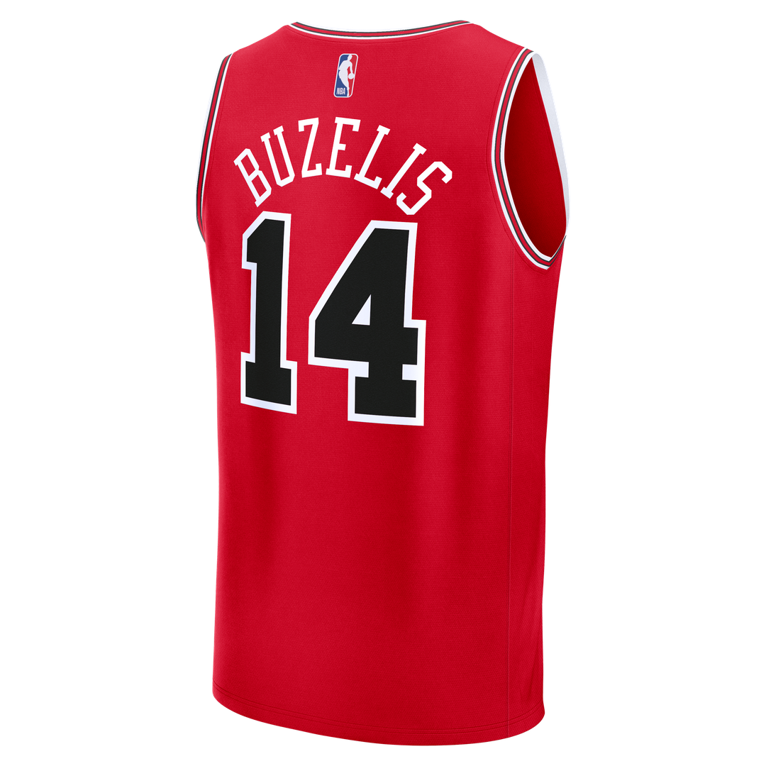 Matas Buzelis Chicago Bulls Fanatics Fast Break Replica Player Jersey - Icon Edition - Red