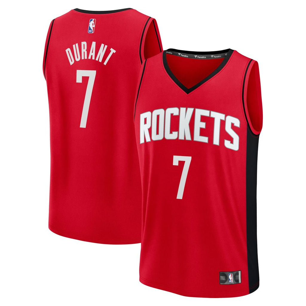 Kevin Durant Houston Rockets Fanatics Fast Break Replica Player Jersey - Icon Edition - Red