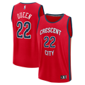 Derik Queen New Orleans Pelicans Fanatics Fast Break Replica Player Jersey - Statement Edition - Red