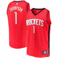 Amen Thompson Houston Rockets Fanatics Youth Fast Break Replica Jersey - Icon Edition - Red