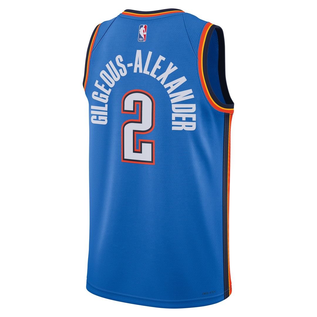 Shai Gilgeous-Alexander Oklahoma City Thunder Nike Unisex Swingman Jersey - Association Edition - White
