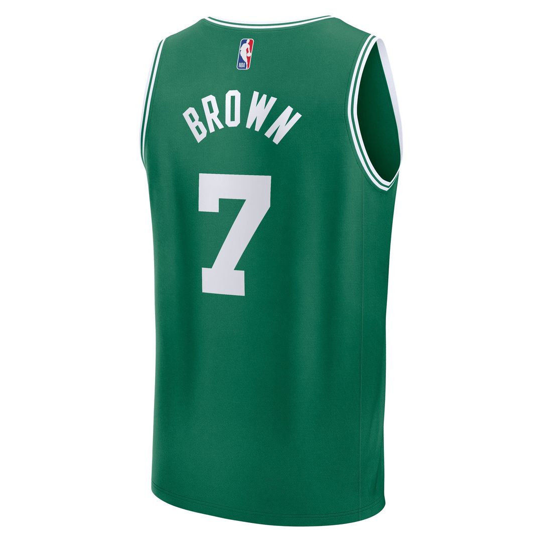 Jaylen Brown Boston Celtics Fanatics Fast Break Replica Player Jersey - Icon Edition - Kelly Green