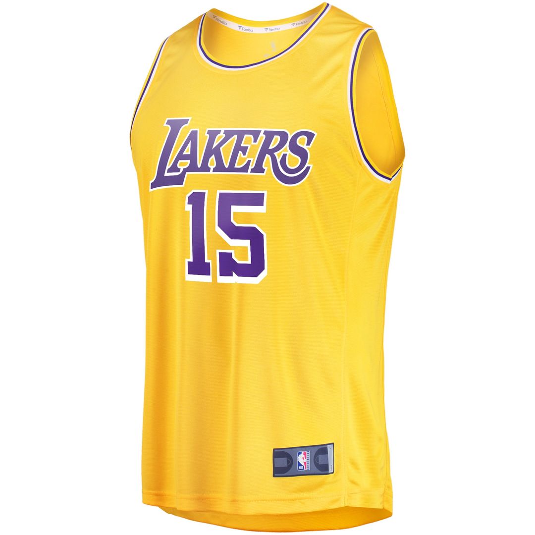 Austin Reaves Los Angeles Lakers Fanatics Fast Break Replica Player Jersey - Association Edition - White