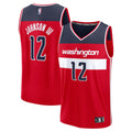 Tre Johnson III Washington Wizards Fanatics Youth 2025 NBA Draft First Round Pick Fast Break Replica Jersey - Icon Edition - Red