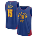 Nikola Jokic Denver Nuggets Fanatics Fast Break Replica Player Jersey - Statement Edition - Blue