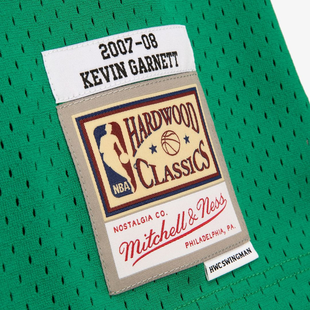 Kevin Garnett Boston Celtics Mitchell & Ness 2007-08 Hardwood Classics Swingman Jersey - Kelly Green