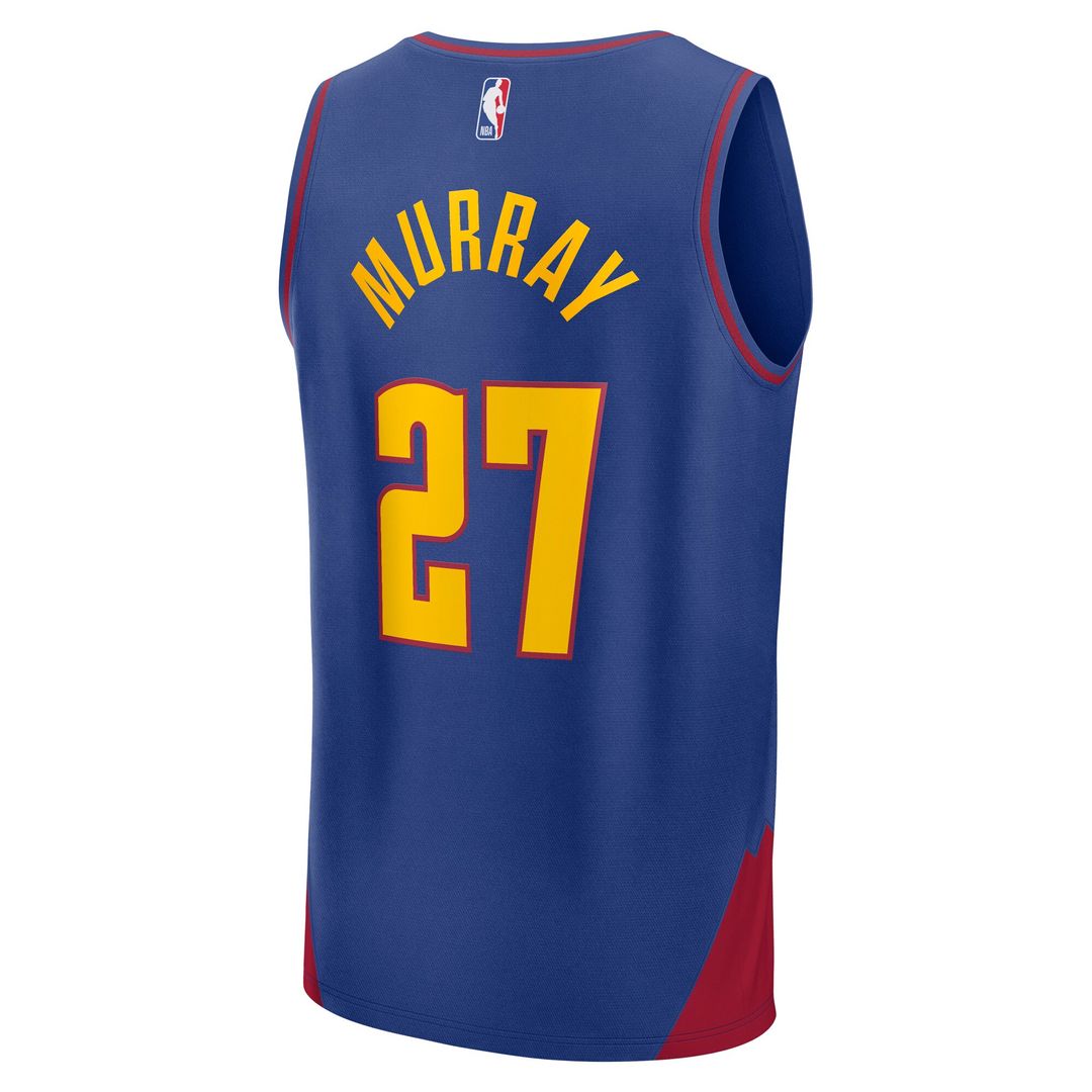 Jamal Murray Denver Nuggets Fanatics Fast Break Replica Player Jersey - Statement Edition - Blue