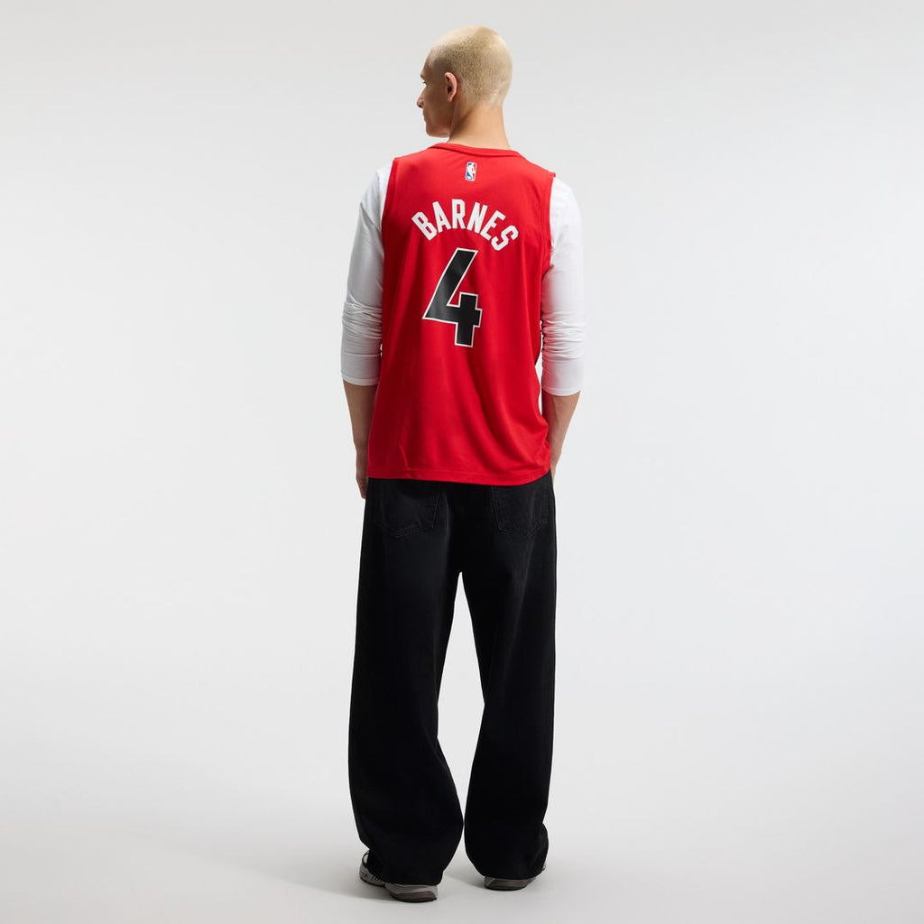 Scottie Barnes Toronto Raptors Fanatics Fast Break Replica Jersey - Icon Edition - Red