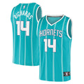 Nick Richards Charlotte Hornets Fanatics Fast Break Replica Jersey - Icon Edition - Teal