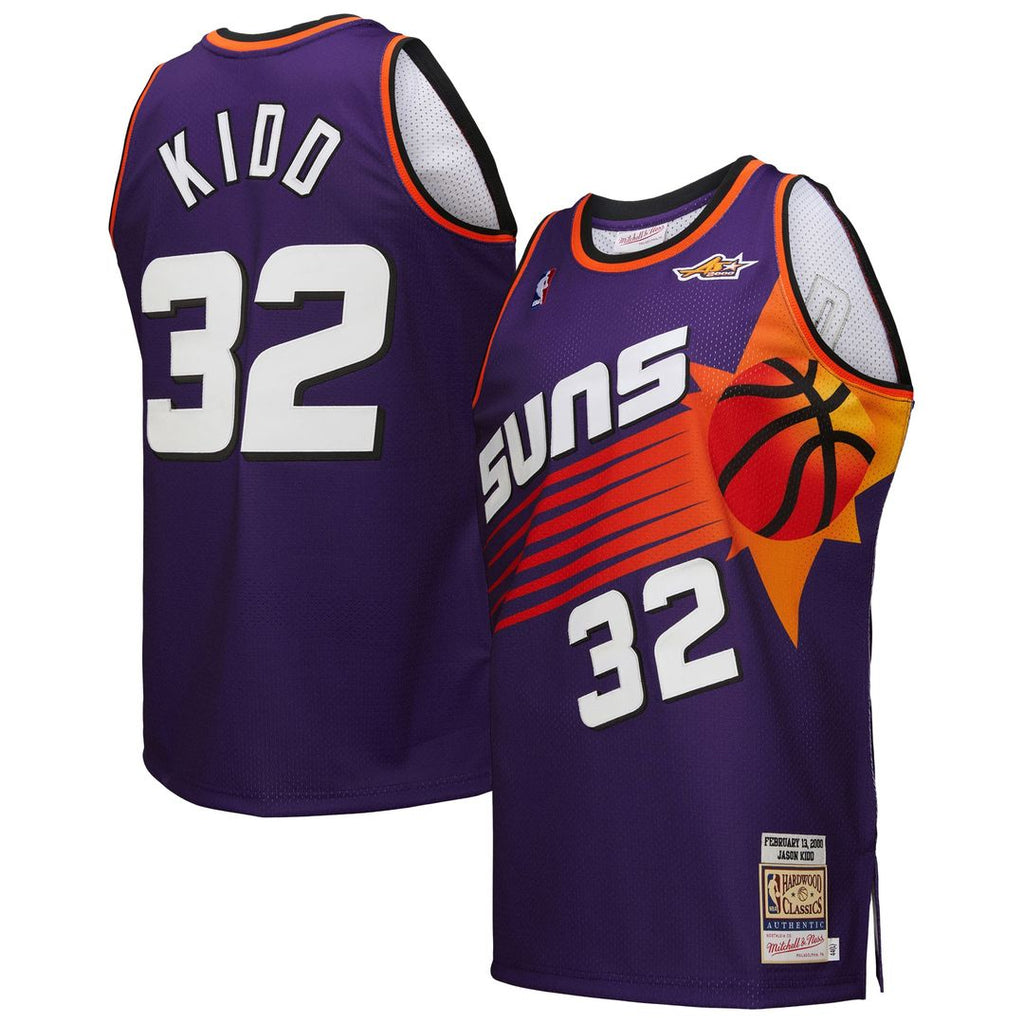 Jason Kidd Phoenix Suns Mitchell & Ness 2000 NBA All-Star Game Authentic Jersey - Purple