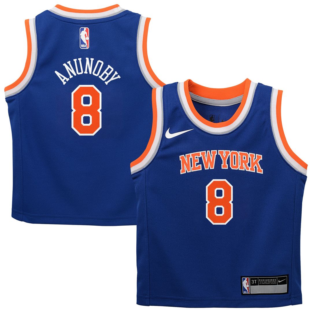 OG Anunoby New York Knicks Nike Toddler Swingman Swingman Jersey - Icon Edition - Blue