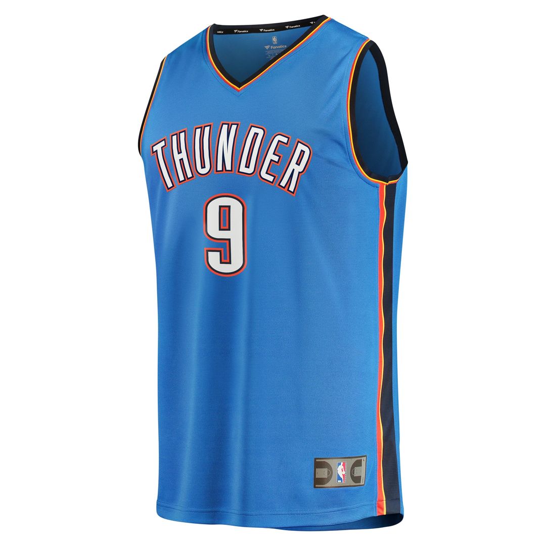 Alex Caruso Oklahoma City Thunder Fanatics Youth Fast Break Replica Player Jersey - Icon Edition - Blue